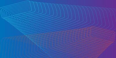 vettore illustrazione di movimento modello di rettangolo Linee e forma geometrico astratto sfondo. eps10.