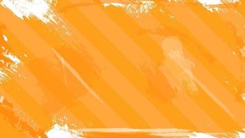 sfondo astratto striscia arancione con disegno di struttura ruvida del grunge. buono per banner, cornice o poster vettore