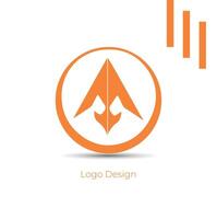 logo design per commerciale usi vettore