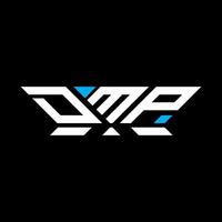 dmp lettera logo vettore disegno, dmp semplice e moderno logo. dmp lussuoso alfabeto design
