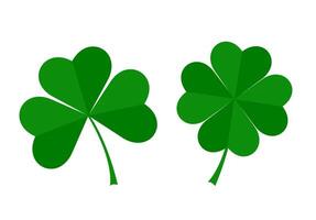 trifoglio le foglie mano disegnato. st Patrick giorno simbolo, irlandesi fortunato trifoglio sfondo.infinito ripetuto sfondo, struttura, sfondo vettore