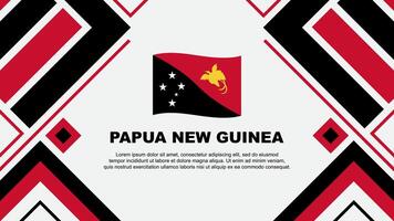 papua nuovo Guinea bandiera astratto sfondo design modello. papua nuovo Guinea indipendenza giorno bandiera sfondo vettore illustrazione. papua nuovo Guinea bandiera