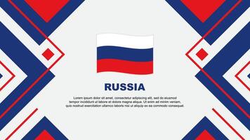 Russia bandiera astratto sfondo design modello. Russia indipendenza giorno bandiera sfondo vettore illustrazione. Russia illustrazione