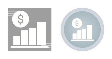 statistiche vettore icona