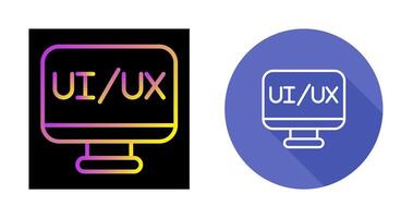 UX ui vettore icona