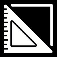 triangolare righello vettore icona