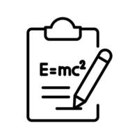 formula vettore icona