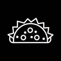 icona di vettore di tacos