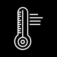 temperatura vettore icona