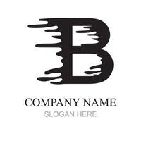 lettera B logo disegno, lettera B logo, B logo, il branding identità aziendale B logo vettore design modello