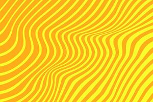 astratto onda sfondo con giallo colore vettore