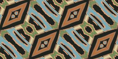 africano ikat paisley ricamo. geometrico etnico orientale senza soluzione di continuità modello tradizionale sfondo. azteco stile astratto vettore illustrazione. design per struttura, tessuto, vestiario, avvolgere, tappeto.