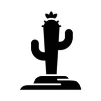 cactus icona vettore design modello nel bianca sfondo
