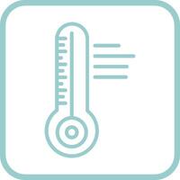 temperatura vettore icona