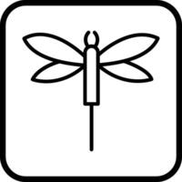 libellula vettore icona