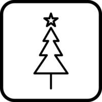 icona di vettore dell'albero di natale