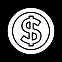 dollaro simbolo vettore icona
