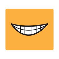 Sorridi icona logo vettore design modello