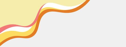 astratto ruggine rosso e arancia bandiera modello con dinamico sfondo curva forme. moderno rosso, arancia attività commerciale seminario web bandiera design per ragnatela, sfondo, opuscolo, sito web, atterraggio pagina, presentazione vettore