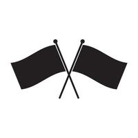 bandiera icona vettore design modello