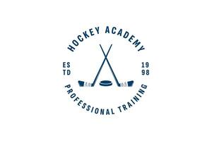 hockey logo vettore icona illustrazione