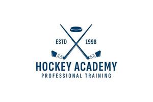 hockey logo vettore icona illustrazione