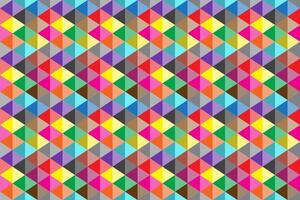 colorato triangolare astratto sfondo, colorato triangoli, pixel mosaico, vettore illustrazione