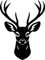 design del logo dei cervi vettore