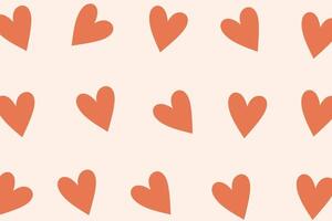 piatto stile amore cuore modello fondale per san valentino saluto carta vettore