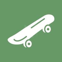 icona del vettore di skateboard