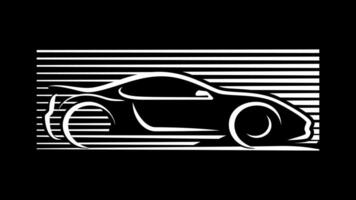 auto logo. sport, showroom, commerciante logo settore automobilistico vettore illustrazione.