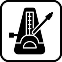 metronomo vettore icona