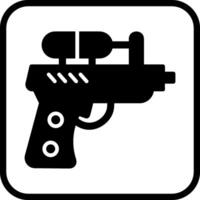 pistola ad acqua vettore icona