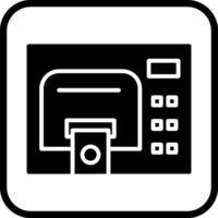 ATM servizio vettore icona