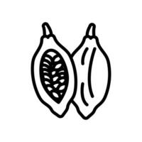 cacao icona nel vettore. logotipo vettore