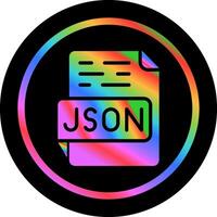 json vettore icona