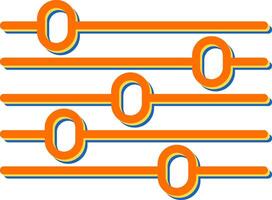 equalizzazione vettore icona