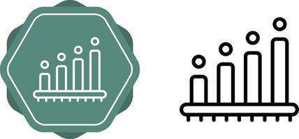 statistico analisi vettore icona