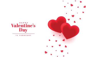 contento san valentino giorno saluto carta sorpresa amore quelli vettore