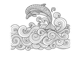 ornamenti linea arte vettore modello vettore nastri corallo vettore freccia linea arte freccia il giro floreale vettore arte