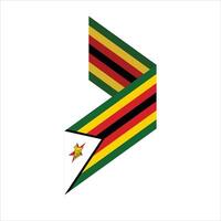 Zimbabwe elemento indipendenza giorno illustrazione design vettore