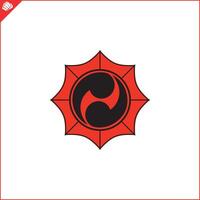 emblema, simbolo marziale arti. dzesinmon karatè vettore