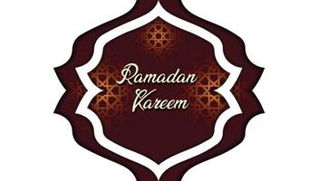 vettore Ramadan kareem saluto carta sfondo design