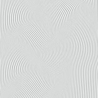 astratto Light grigio colore verticale linea ondulato distorcere modello su grigio colore sfondo vettore