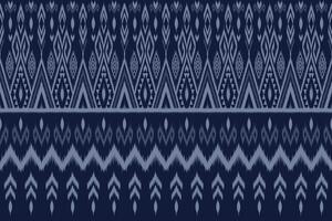 tradizionale orientale etnico senza soluzione di continuità ikat modello. vettore illustrazione ricamo design per tappeto, vestiario, avvolgere, batik, tessuto, sfondo e sfondo