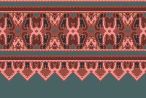 attraversare punto tradizionale etnico modello paisley fiore ikat sfondo astratto azteco africano indonesiano indiano senza soluzione di continuità modello per tessuto Stampa stoffa vestito tappeto le tende e sarong vettore