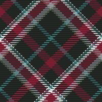 senza soluzione di continuità modello di Scozzese tartan plaid. ripetibile sfondo con dai un'occhiata tessuto struttura. vettore fondale a strisce tessile Stampa.