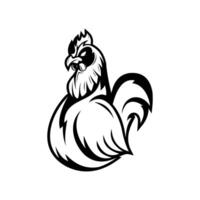 pollo logo vettore design