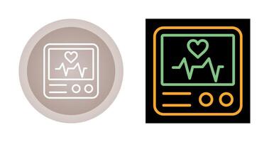 cuore Vota tenere sotto controllo vettore icona