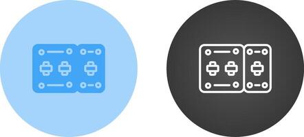 circuito interruttore vettore icona